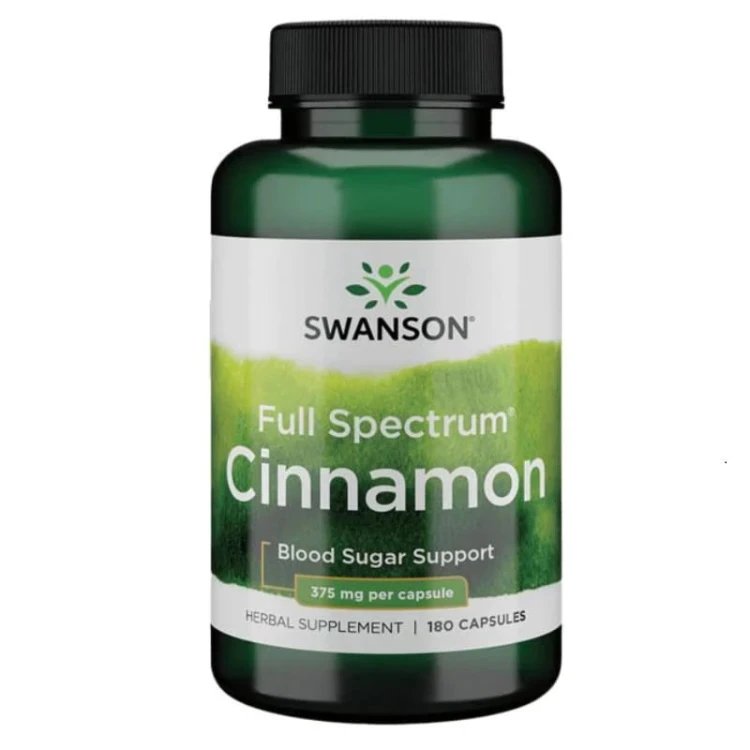 Full Spectrum Cinnamon (Cynamon) 375mg 180 kaps.