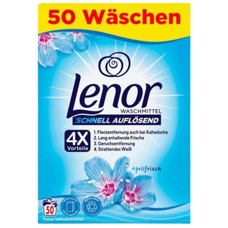 Lenor Proszek do prania Aprilfrisch Uniwer 50 prań 3kg