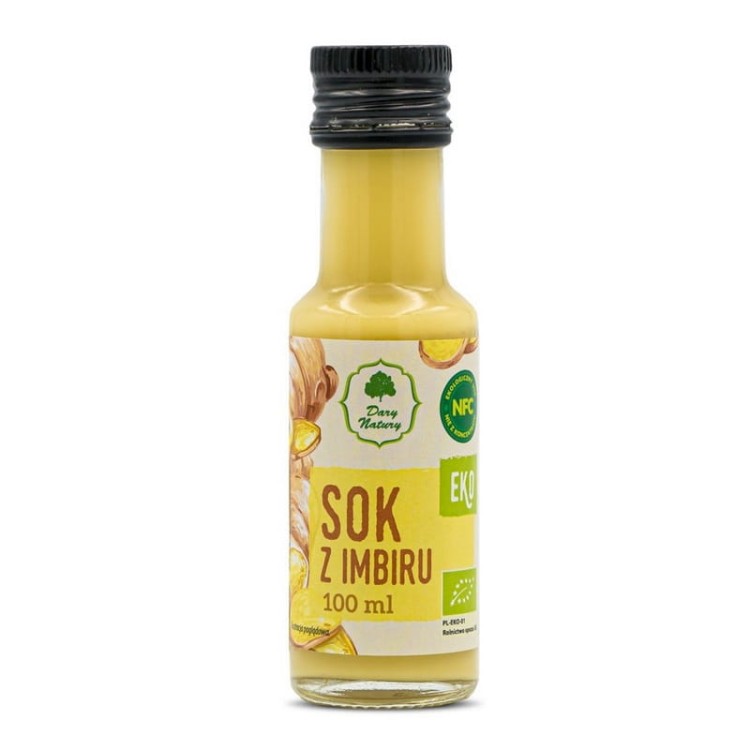 Sok z imbiru pasteryzowany EKO 100ml