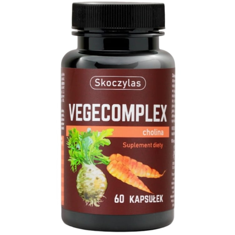 Skoczylas Vegecomplex cholina 60 kaps.