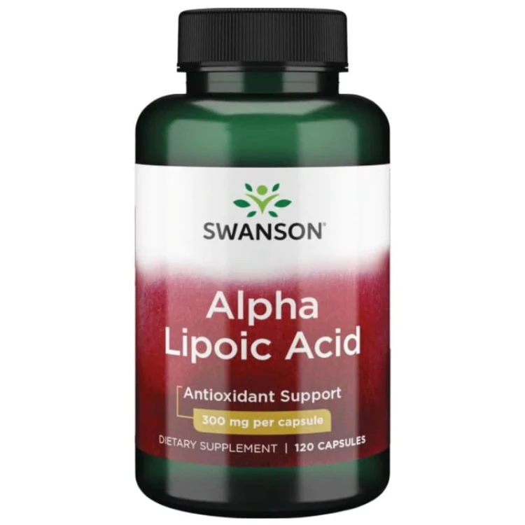 ALA Kwas Alfa Liponowy 300mg 120 kaps.