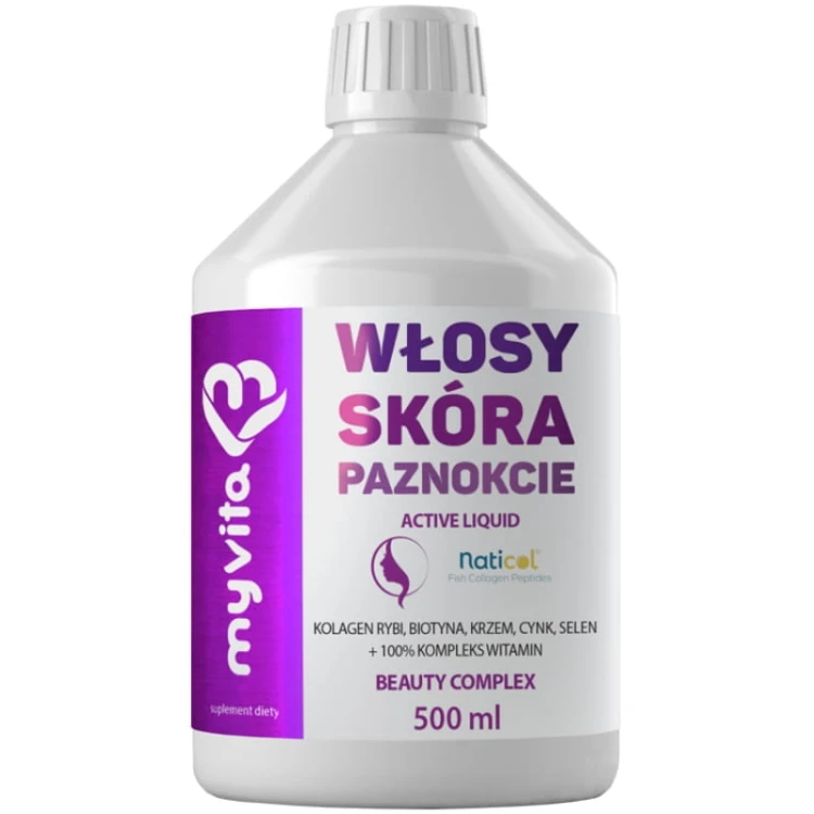 Włosy, skóra, paznokcie Liquid Beauty Complex 500ml