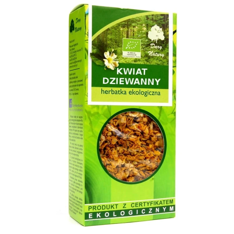 Dziewanna kwiat (Verbascum thapsus L.) EKO 25g