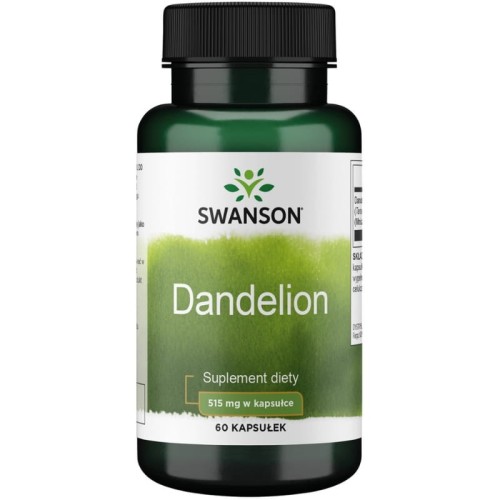 Dandelion (Mniszek Lekarski) 515mg 60 kaps.