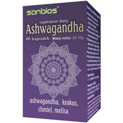 Ashwaganda 60 kaps