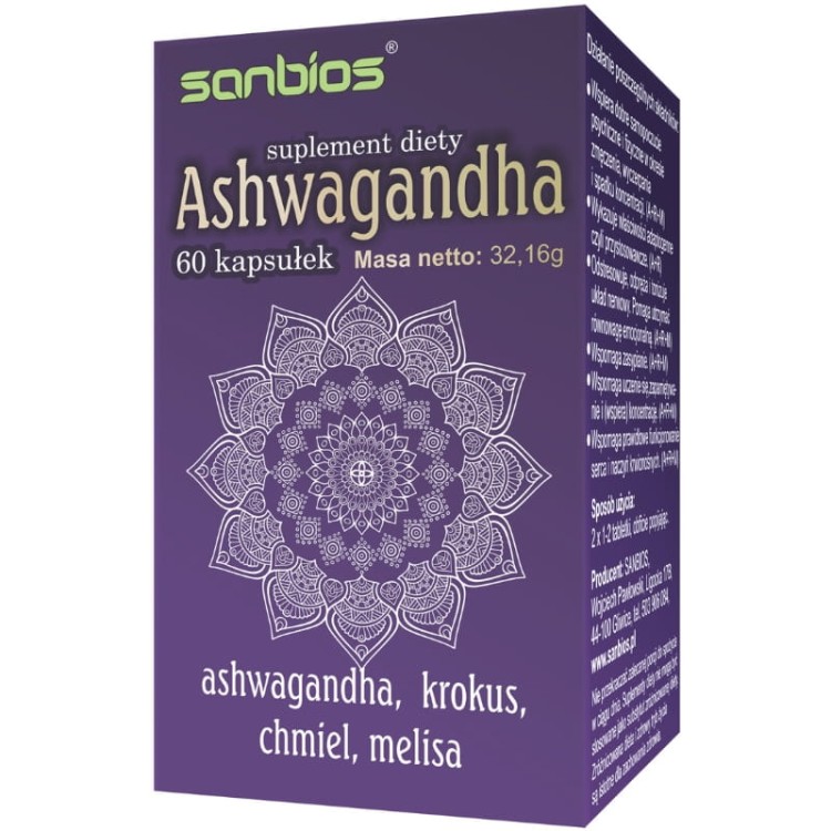 Ashwaganda 60 kaps