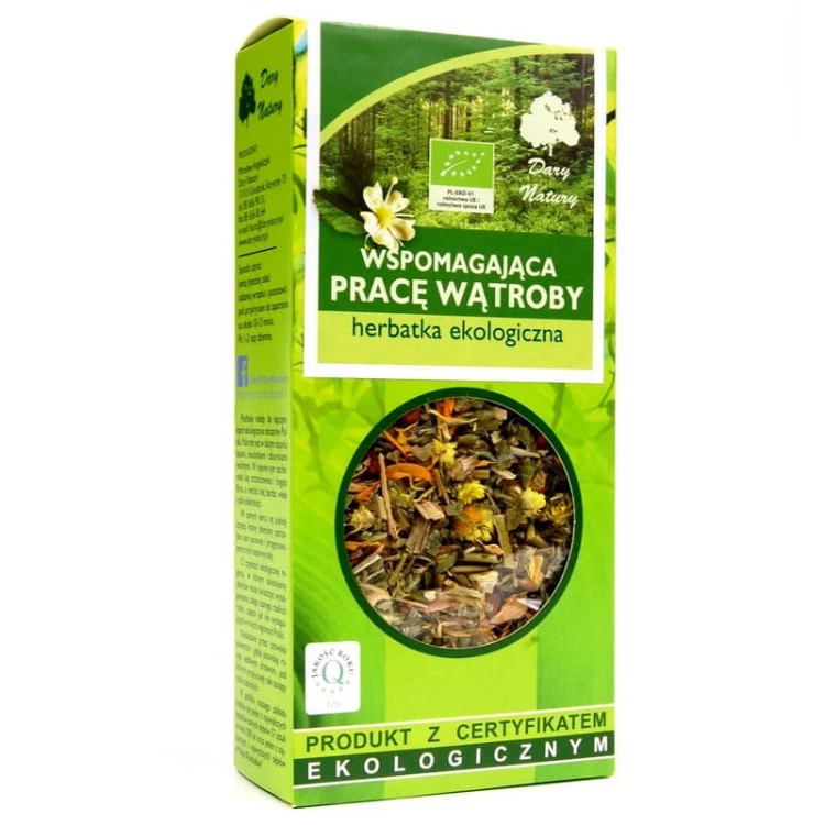 Herbatka wspomagająca pracę wątroby EKO 50g