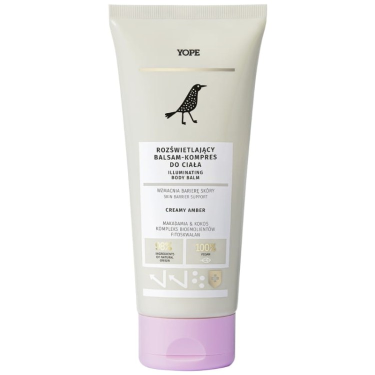 Balsam-kompres do ciała rozświetlający Creamy Amber 200ml