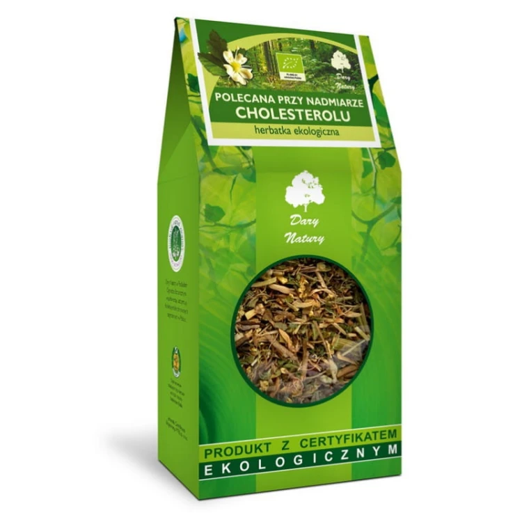 Herbatka polecana przy nadmiarze cholesterolu EKO 200g