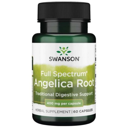 Full Spectrum Angelica Root (Dzięgiel litwor) 400mg 60 kaps.