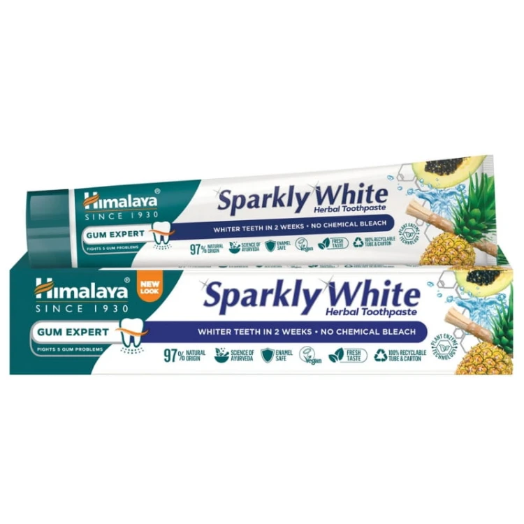 Pasta do zębów Himalaya wybielająca Lśniąca Biel 75ml