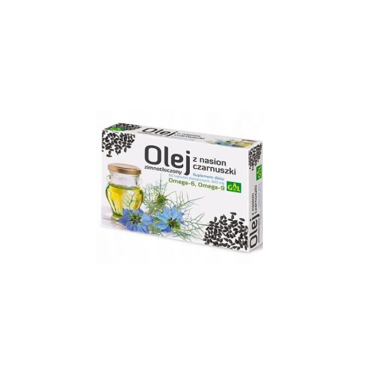 Olej z nasion czarnuszki 350mg 60 kaps.