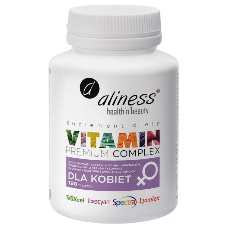 Vitamin Premium Complex dla kobiet 120 tabl.