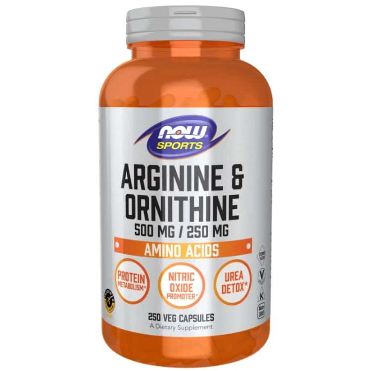 L-Arginina &amp; L-Ornityna 500/250 250 kaps.