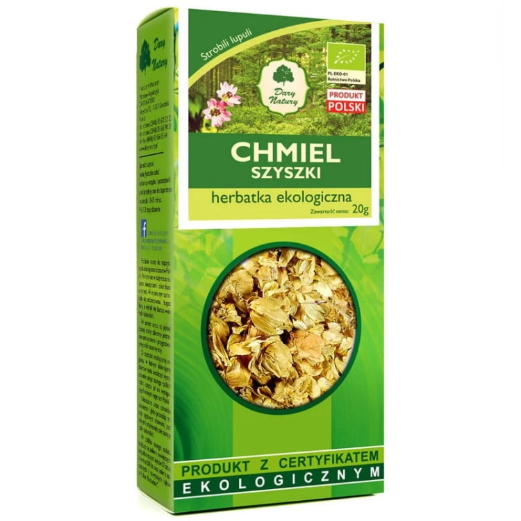 Chmiel szyszki (Strobili lupuli) EKO 20g