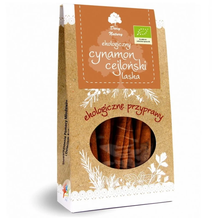 Cynamon Cejloński Laska BIO 30g