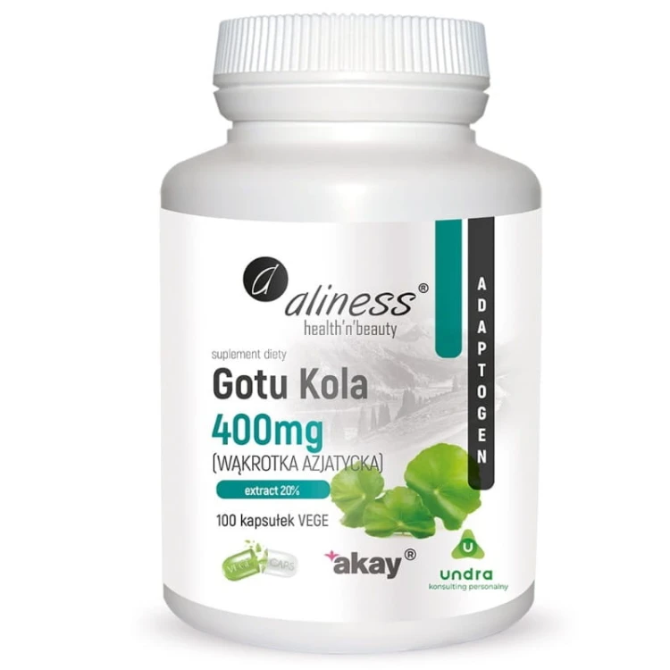 Gotu Kola 400 mg 100 kaps.