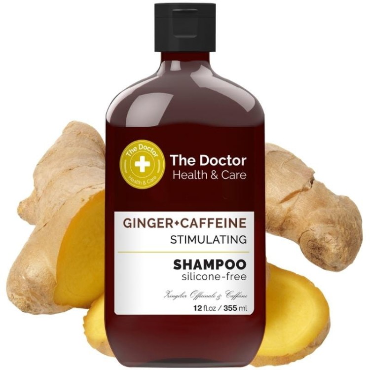 The Doctor Szampon do włosów Stymulujący wzrost Imbir + Kofeina 355ml