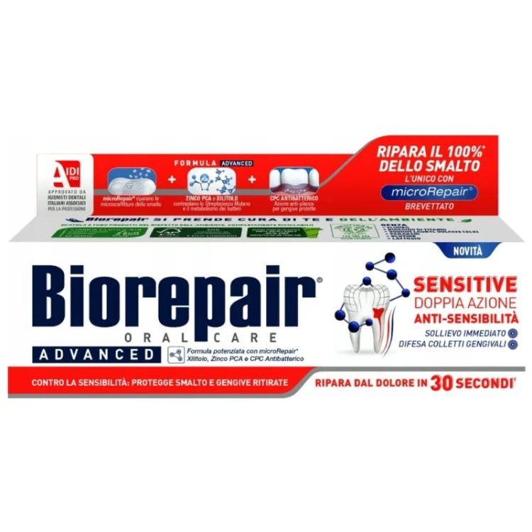 BioRepair Pasta do zębów wrażliwych Advanced 75ml