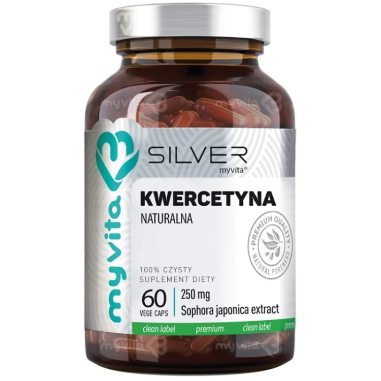 Silver Pure 100% Kwercetyna naturalna 60 kaps.