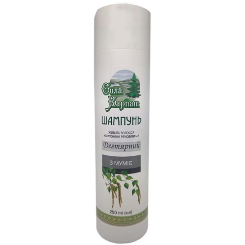 Siła Karpat Szampon dziegciowy z mumio 250ml