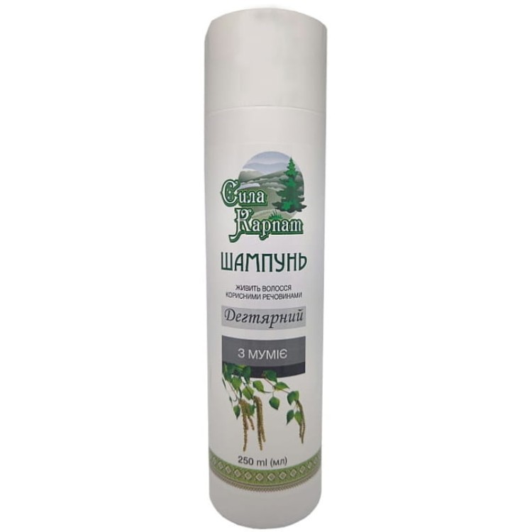 Siła Karpat Szampon dziegciowy z mumio 250ml