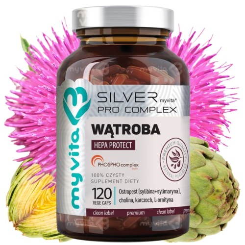 Silver Pure 100% Wątroba 120 kaps.