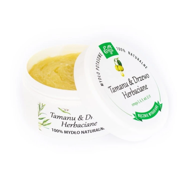 Mydło 100% naturalne tamanu &amp; drzewa herbaciane 80g