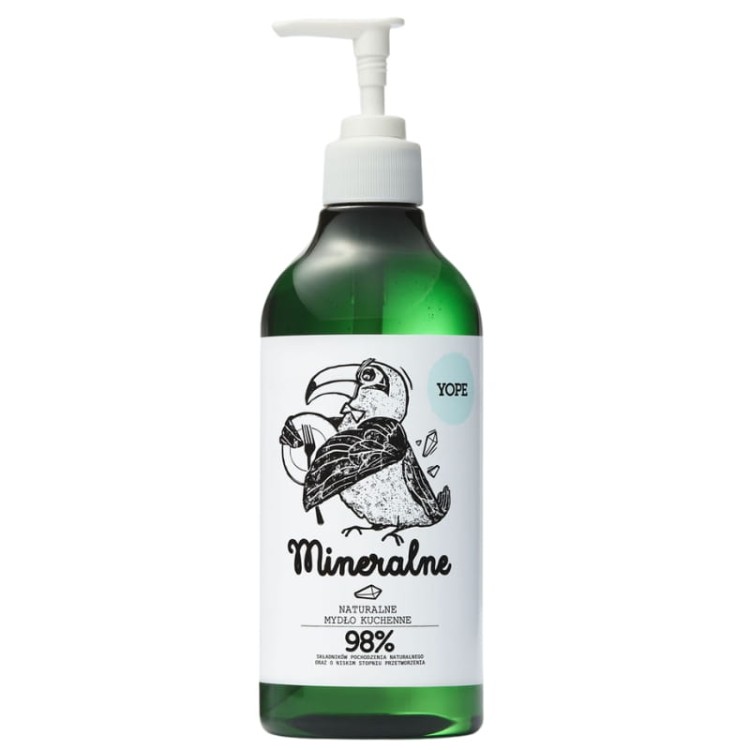Naturalne kuchenne mydło do rąk Mineralne 500ml