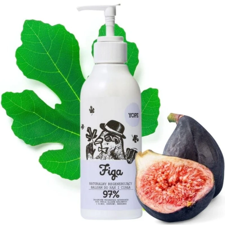 Naturalny balsam do rąk i ciała Figa 300ml