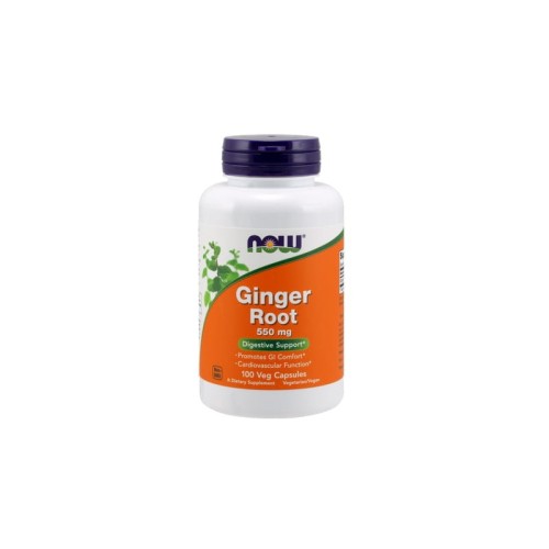Ginger Root (Imbir - Korzeń) 550mg 100 kaps.