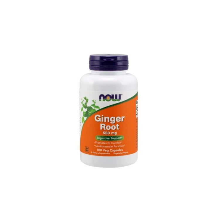 Ginger Root (Imbir - Korzeń) 550mg 100 kaps.