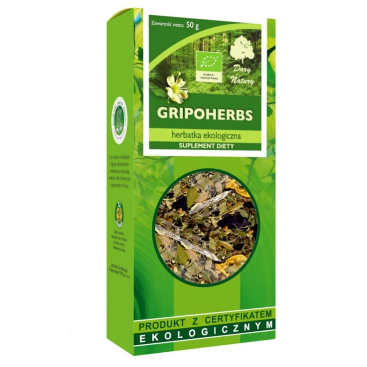 Herbatka Gripoherbs EKO 50g