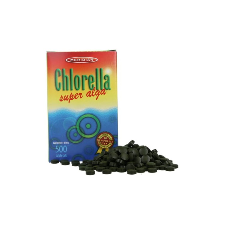 Chlorella 200mg 500 tabl.