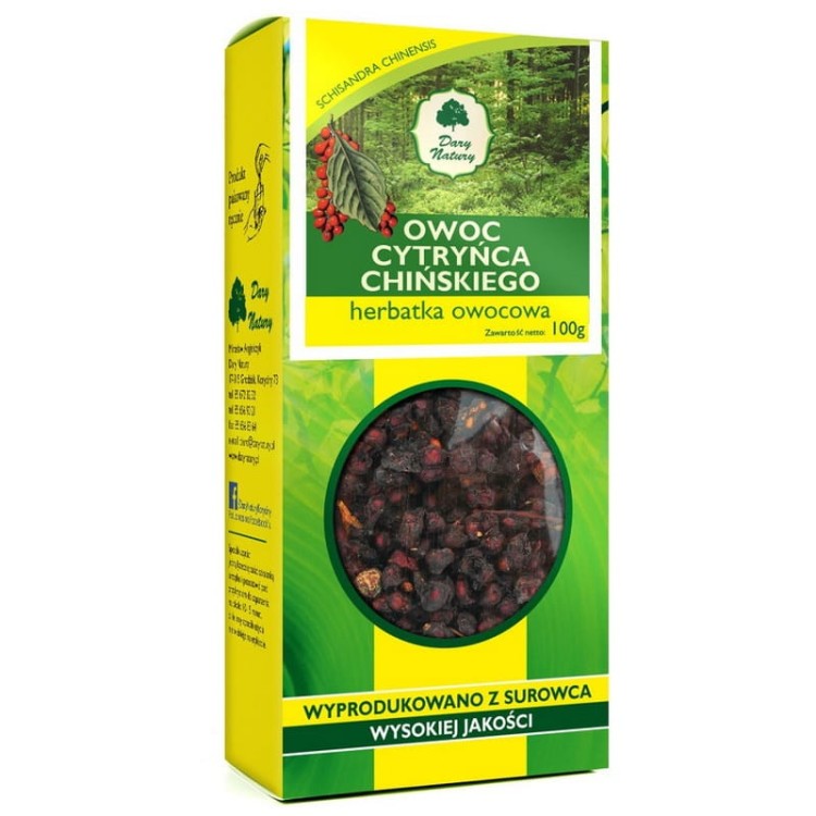 Cytryniec Chiński owoc (Schisandra Chinensis) 100g