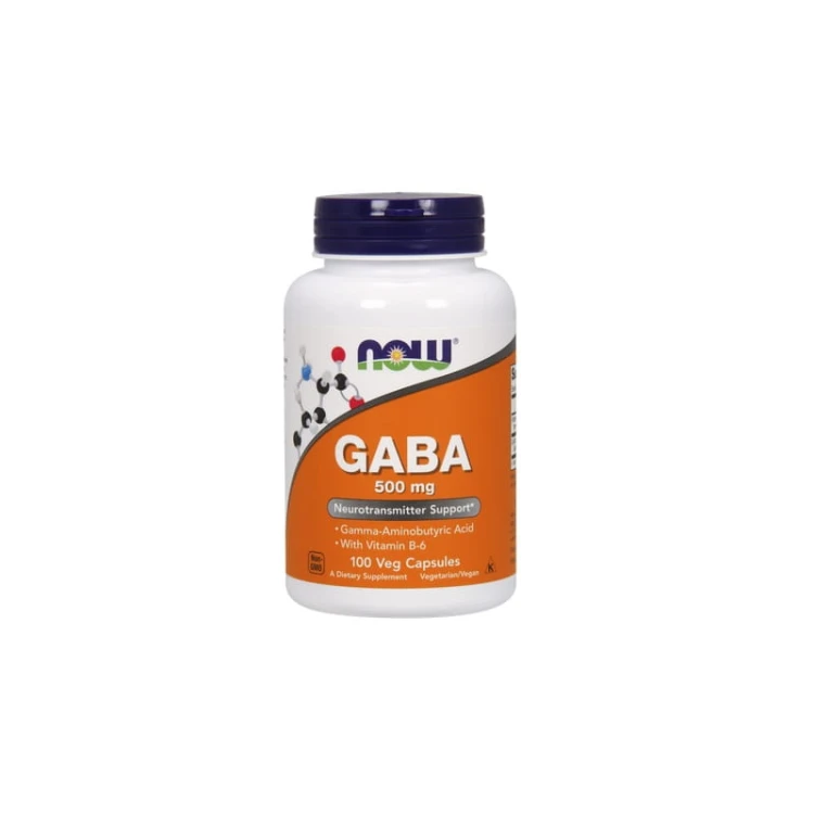 Gaba 500mg + Witamina B6 100 kaps.