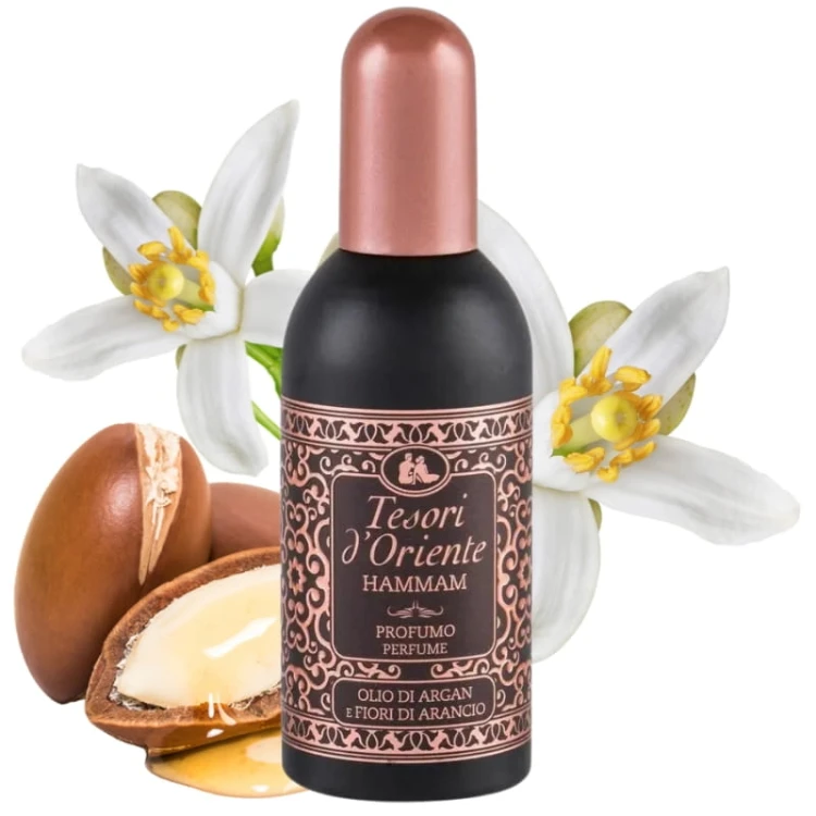 Tesori d'Oriente Woda toaletowa Hammam Olej arganowy i kwiat pomarańczy 100ml