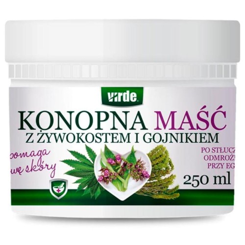Maść konopna z żywokostem i gojnikiem 250ml