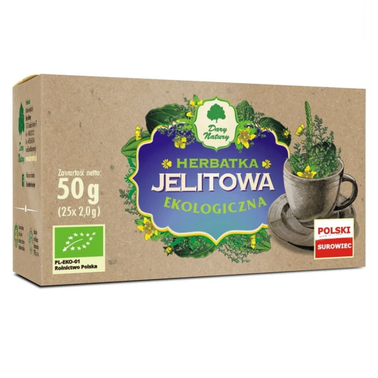 Herbatka Jelitowa EKO 25x2g