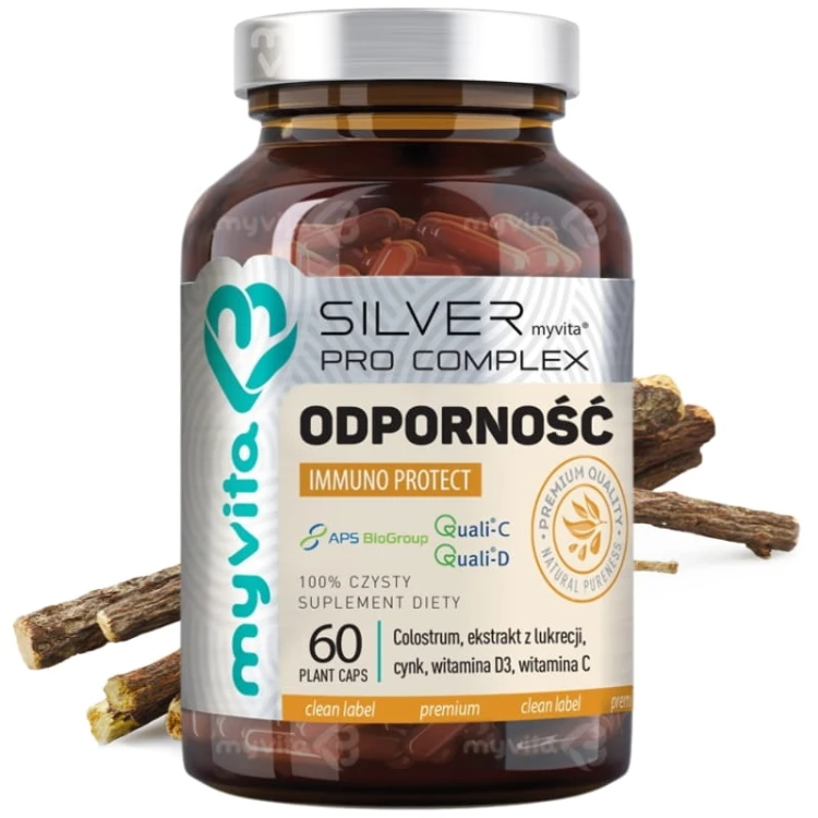 Silver Pure 100% Odporność 60 kaps.
