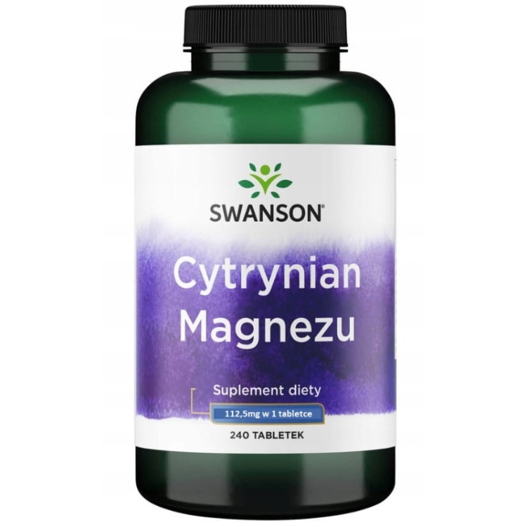 Cytrynian Magnezu 240 tabl.