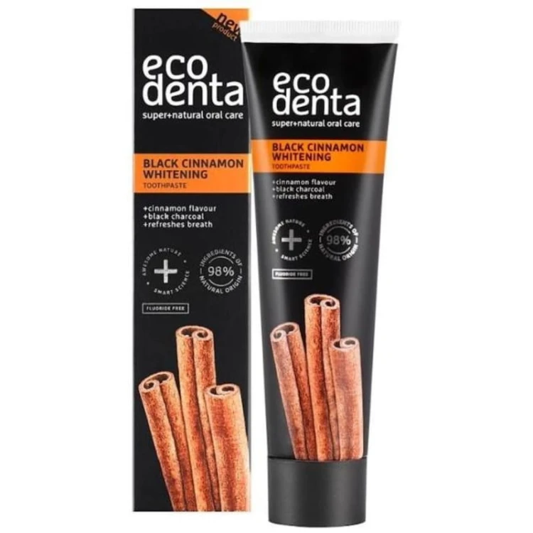 Ecodenta Pasta do zębów Black Cinnamon 100ml
