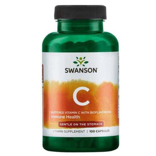 Witamina C500 buforowana + bioflawonoidy 100 kaps.