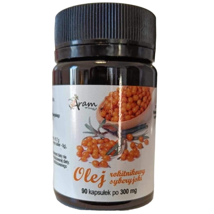 Olej z rokitnika syberyjskiego 300mg 90 kaps.