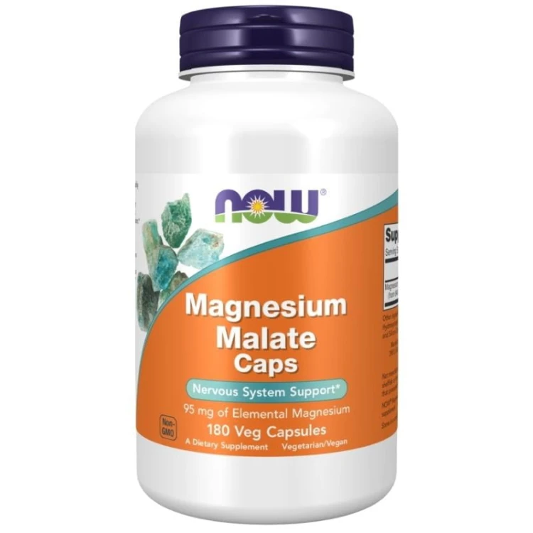 Magnesium Malate (Jabłczan magnezu) 95mg 180 kaps.