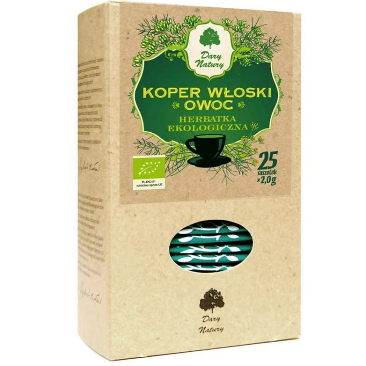 Herbatka Koper włoski owoc EKO 25x2g