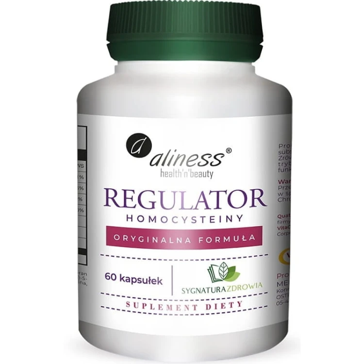 Regulator homocysteiny Oryginalna formuła 60 kaps.