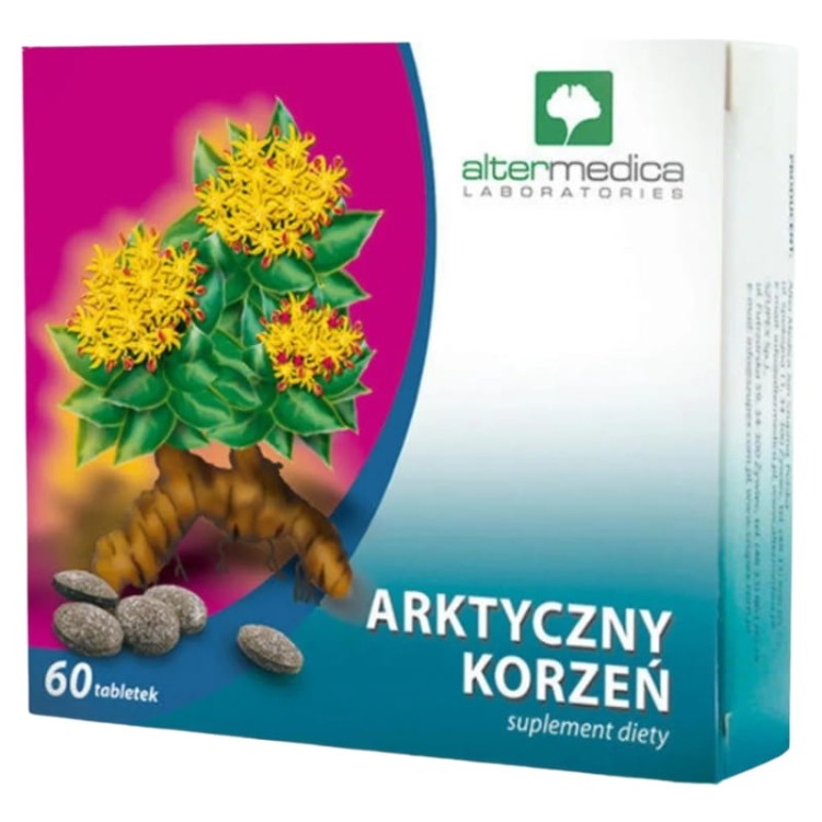 Arktyczny korzeń (Rhodiola Rosea) 60 tabl.