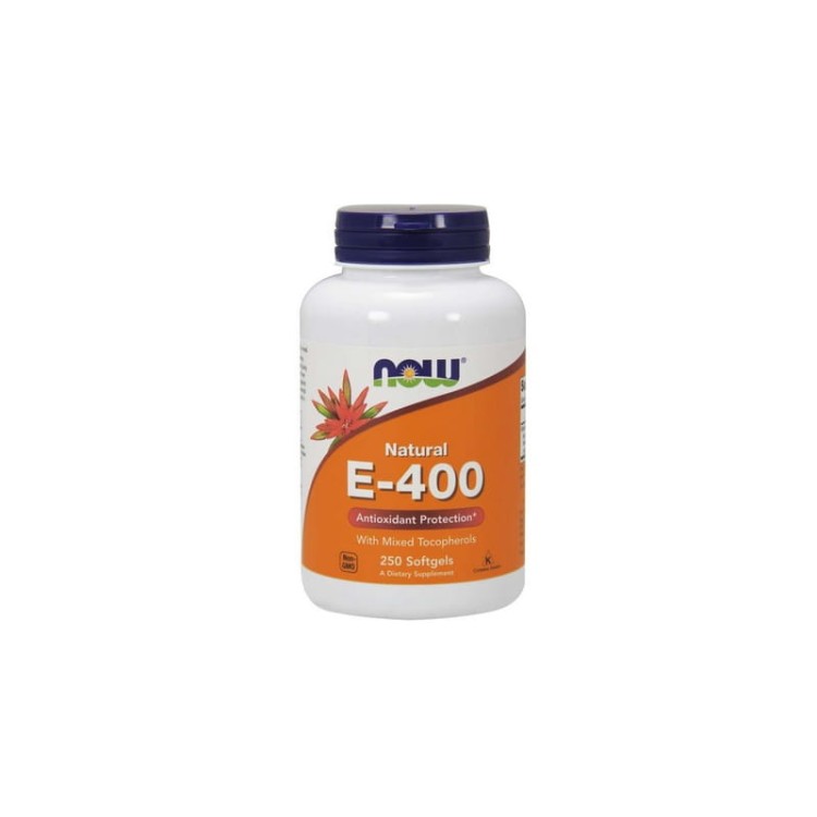 Witamina E-400 Naturalna ( Mix tokoferoli) 250 kaps.