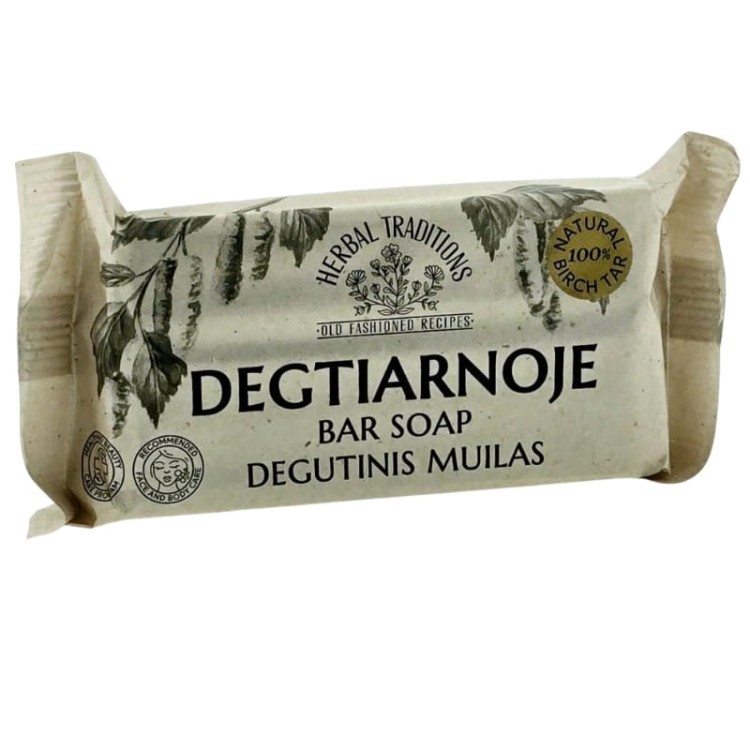 Herbal Traditions Mydło w kostce dziegciowe Degtiarnoje 140g